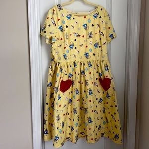 Lindybop ModCloth Alice in wonderland dress